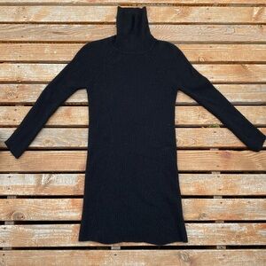 Qi Cashmere Turtleneck dress